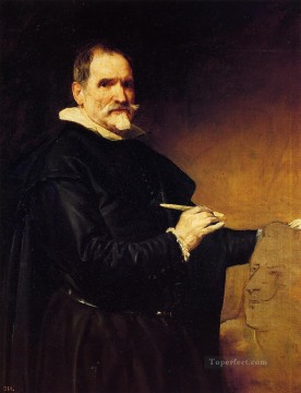 彫刻家マルティネス・モンタネスの肖像画 ディエゴ・ベラスケス Oil Paintings